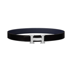 18위 HERMES 에르메스 H벨트 버클 가죽벨트 남성용 (금장/은장) (3.8cm) H100