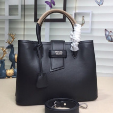 PRADA 프라다 레더 토트 숄더백 1BG148-3