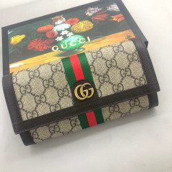 GUCCI 구찌 여성용 클래식 반지갑 / 지퍼 장지갑 / 장지갑