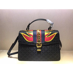 GUCCI 구찌 실비 탑핸들백 431665-11