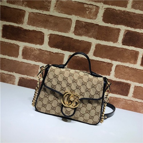 GUCCI 구찌 마몬트 수프림  탑핸들백 583571-1 2020/신상