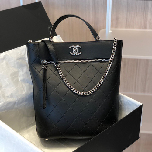 CHANEL 샤넬 버킷백 라지 AS0578