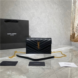 SAINT LAURENT 생로랑  WOC 미니 체인백 Y393953-4