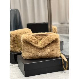SAINT LAURENT 생로랑 루퍼백 토끼털 Y577476