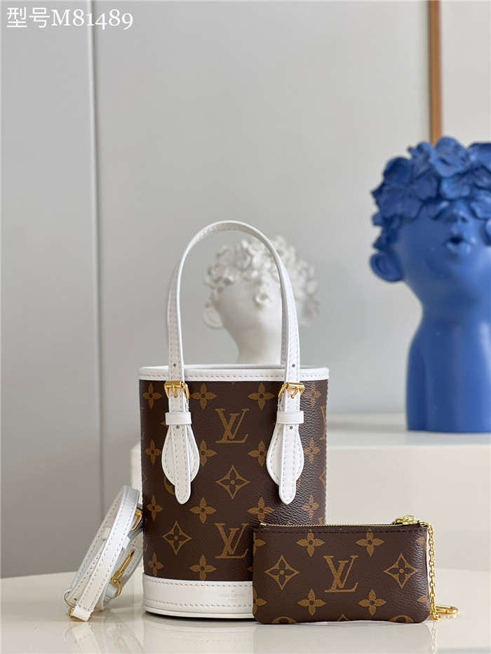 LOUIS VUITTON 루이비통 나노 버킷 M81489