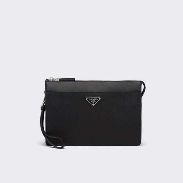PRADA 프라다 블랙 클러치백 pr259x