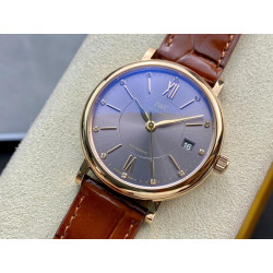 IWC 아이더블유씨 포르토피노 로즈골드 퍼플다이얼