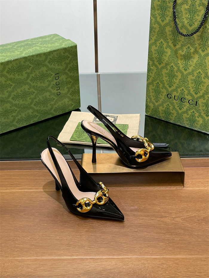 GUCCI 구찌 여성용 샌들 (굽높이10.5CM) 2COLOR