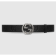 GUCCI 구찌 인터로킹 G 버클 와이드 벨트 2COLOR