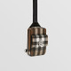 BURBERRY 버버리 체크 레더 크로스백 80509581
