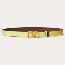 VALENTINO 발렌티노 리버서블 송아지 가죽 벨트 (20mm)