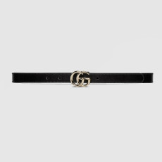 GUCCI 구찌 GG 마몽 씬 벨트 409417 (20mm) 2COLOR
