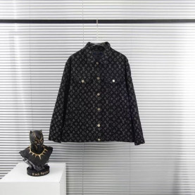 LOUIS VUITTON 루이비통 모노그램 데님 자켓