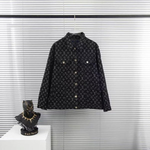 LOUIS VUITTON 루이비통 모노그램 데님 자켓