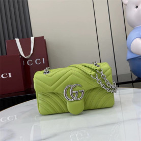 GUCCI 구찌 GG 마몬트 숄더백 미니,스몰,미디움