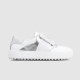 ROGER VIVIER 로저비비에 여성용 다이아몬드 버클 가죽 스니커즈 6873