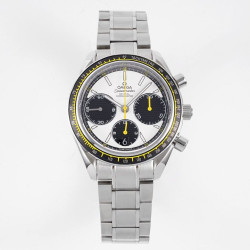 OMEGA 오메가 스피드마스터 크로노그래프 화이트 다이얼 SS브레이슬릿 40mm 326.30.40.50.04.001
