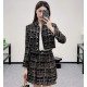 CHANEL 샤넬 트위드자켓 & 플리츠 스커트 셋업