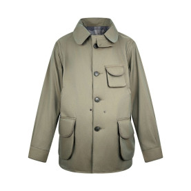MAISON MARGIELA 메종마르지엘라 디스트레스드 코튼 셔츠 자켓