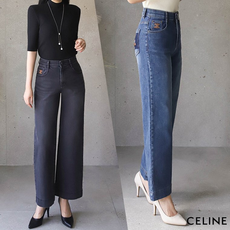 CELINE 셀린느 와이드 팬츠