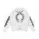 CHROME HEARTS 크롬하츠 플로럴 홀스슈 후드티 2COLOR