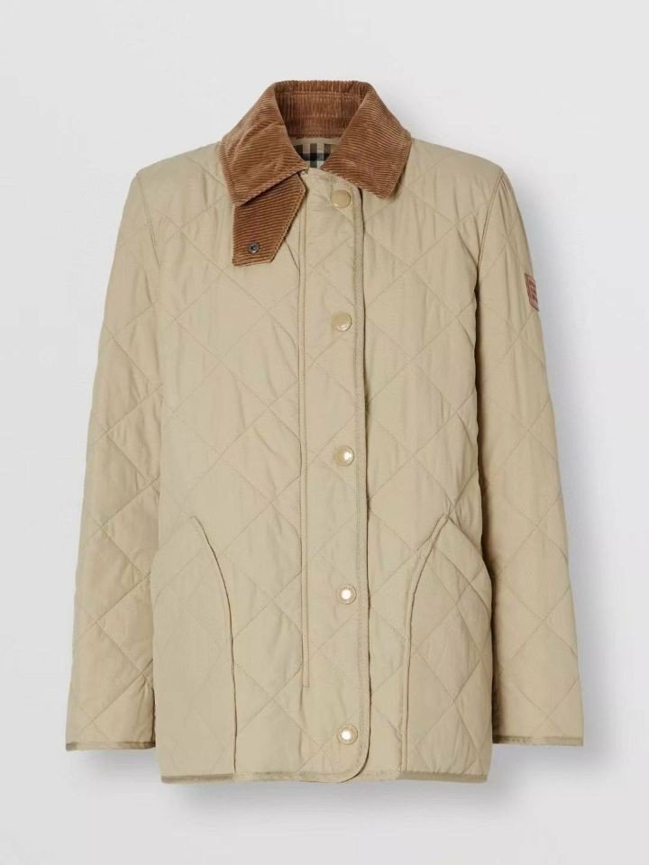 BURBERRY 버버리 다이아몬드 퀼팅 자켓 2COLOR