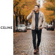 CELINE 셀린느 트리옴페 꽈배기 울 후드집업 3COLOR
