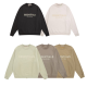 FEAR OF GOD 피어오브갓 에센셜 1807 프론트 로고 플리스 스웨트 셔츠
