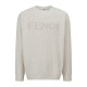 FENDI 펜디 Z001 캐시미어 풀오버 레터링 크루넥 니트 스웨터 2COLOR
