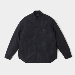 PRADA 프라다 패디드 오버 셔츠