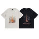BALENCIAGA 발렌시아가 23133 긴자 로고 구제 워싱 반팔