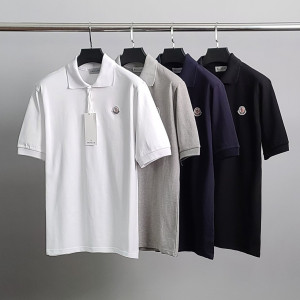 ●6월 판매 6위● MONCLER 몽클레어 로고와펜 PK 반팔 카라티