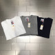 THOM BROWNE 톰브라운 백스트라이프 피케 반팔티셔츠
