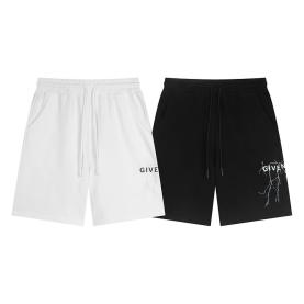 GIVENCHY 지방시 6418 라이트닝 로고 스웨트 쇼츠