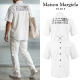 ●6월 판매 16위● MAISON MARGIELA 메종마르지엘라 백 넘버로고 스티치 오버핏 반팔 NB