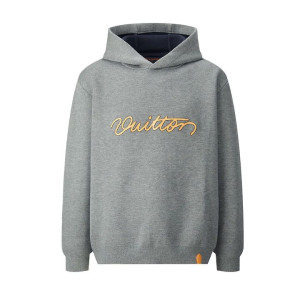 LOUIS VUITTON 루이비통 607143 시그니처 더블 페이스 니트 후드