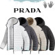PRADA 프라다 라이트 후드 패딩 점퍼