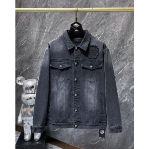 CHROME HEARTS 크롬하츠 7056 홀스슈 크로스 데님 자켓