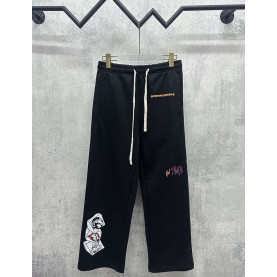 CHROME HEARTS 크롬하츠 7067 메티 보이 다이스 그래픽 스웨트 팬츠