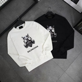 BALENCIAGA 발렌시아가 방독면 프린트 맨투맨